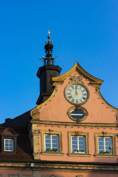 istock town hall facade with clock and bell tower 961169662