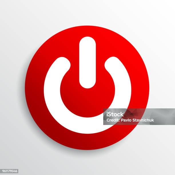 Red Setch Button Red Switch Button Stock Vector Stock Illustration - Download Image Now ...