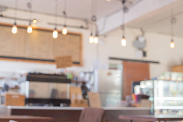 istock Blur the atmosphere in a cafe. 961181878