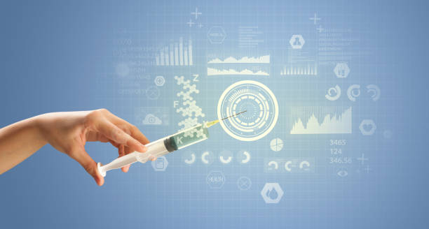 istock Female doctor holding syringe 961201696