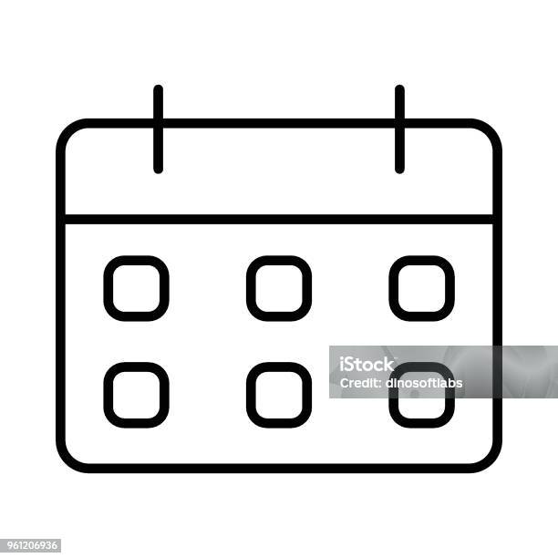 Computer Graphics Calander Calendar Stock Illustration - Download Image Now - Backgrounds ...