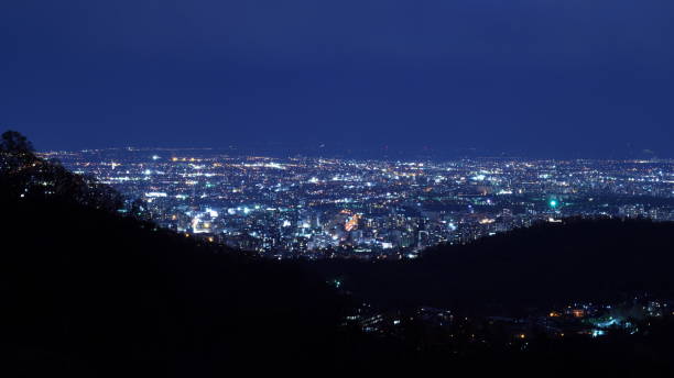 istock The beautiful Sapporo's New Three Major Night Scenes 961209666