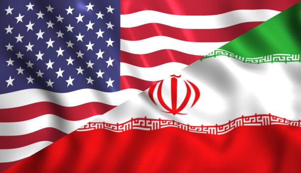 istock flag usa and iran 961226704