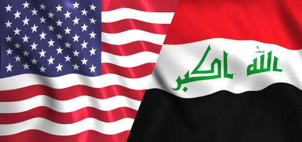 istock flag usa and IRaq 961226830