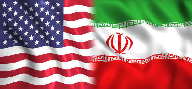 istock flag usa and iran 961226886