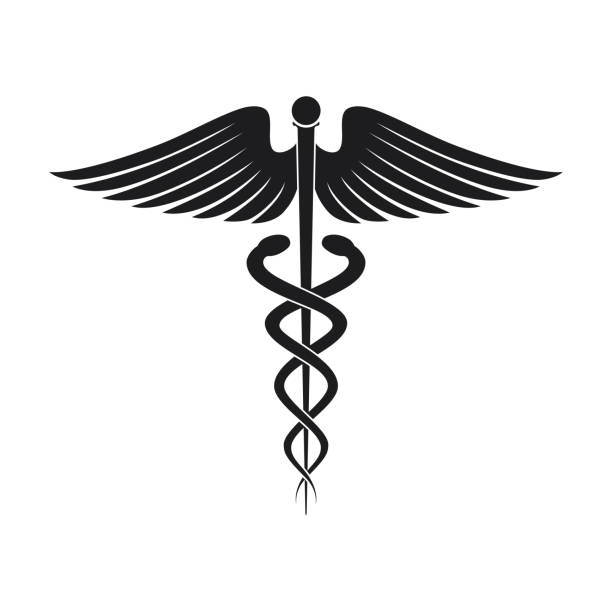illustrazioni stock, clip art, cartoni animati e icone di tendenza di icona del simbolo medico - salute immagine
