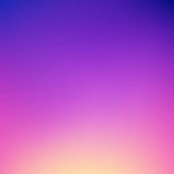 Vector illustration of Abstract gradient background: Dreamy dusk colors
