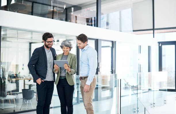 istock Keeping tabs on all their business operations 961269526