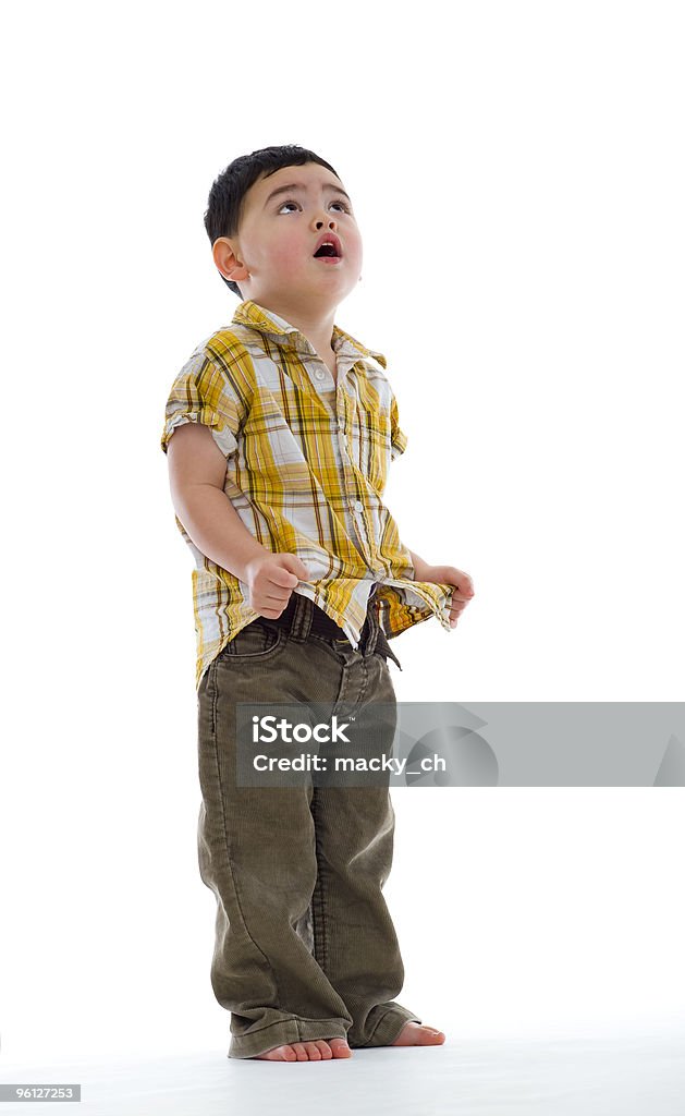 concerned cute boy  Child Stock Photo