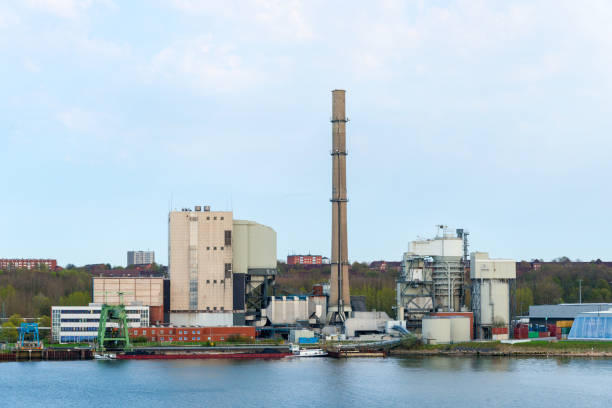 istock Power station in Kiel Germany - power plant 961280606