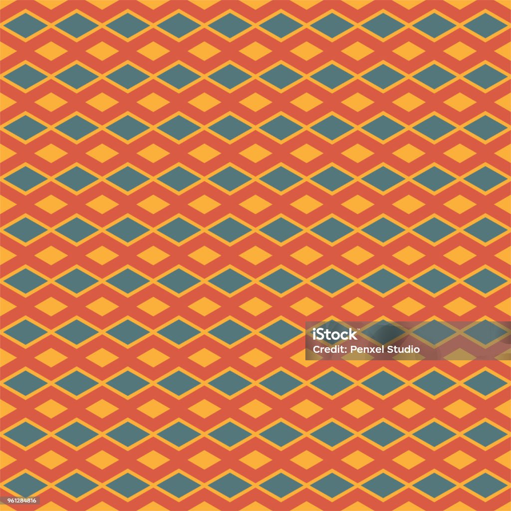 Batik Pattern Square Square Abstract Batik Pattern Vector Stock Illustration - Download ...