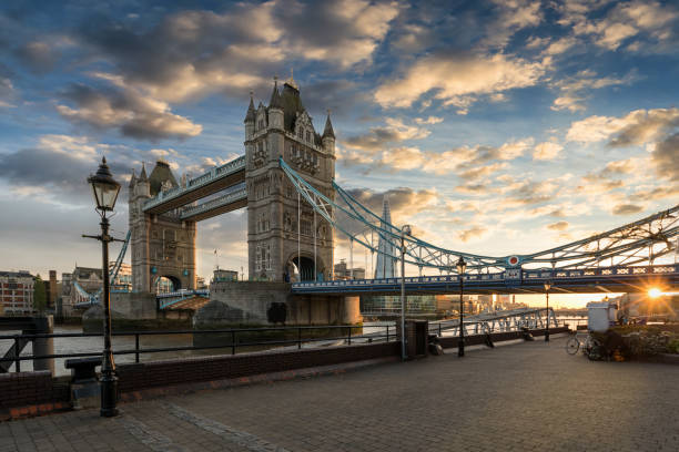 istock The iconic Tower Bridge in London during sunset 961295040
