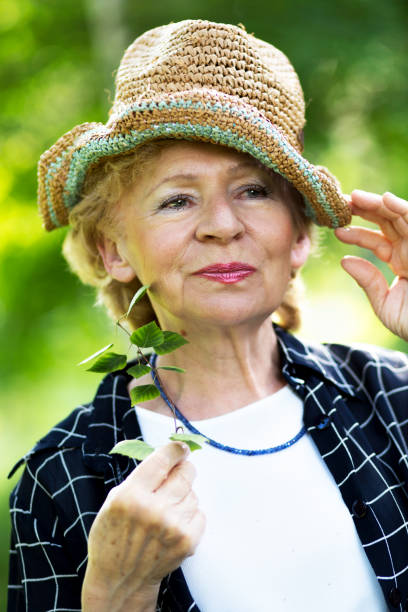 istock Beautiful senior woman outdoor. 961299306