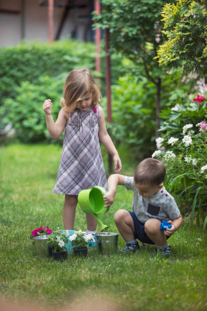 istock Little gardeners 961307282