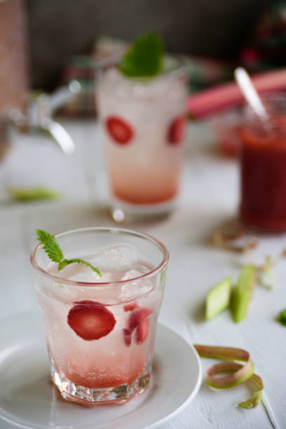 istock Rhubarb strawberry summer drink 961310806