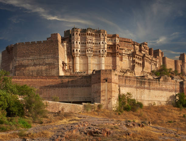 istock Mehrangarh Fort located in Jodhpur, India. 961311364