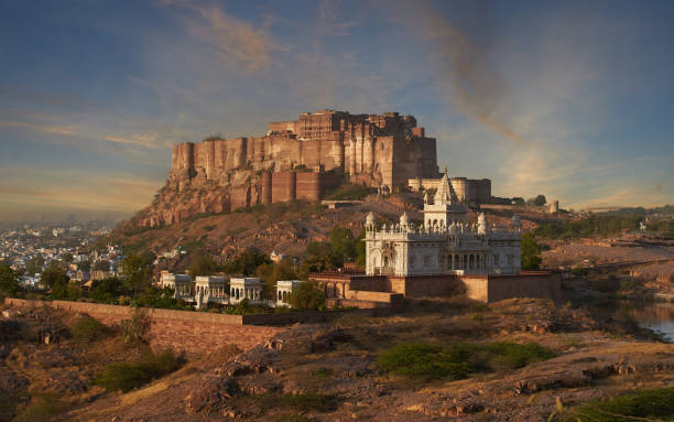 istock Mehrangarh Fort and Jaswant Thada Mausoleum 961311406