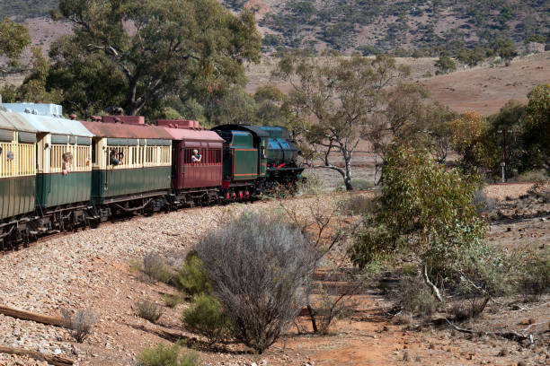 istock Steam engine and surrounding countryside 961324876