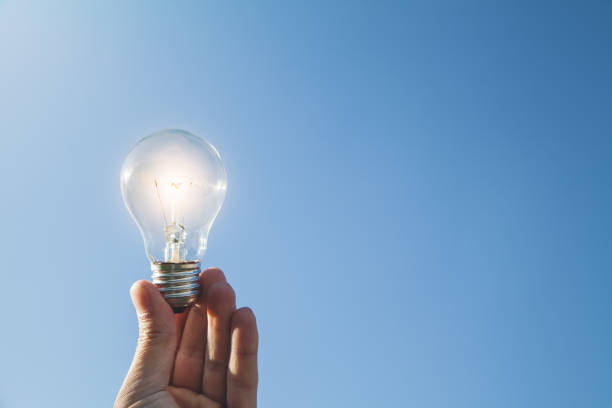 istock Hand holding light bulb. Concept of inspiration and creativity 961335670
