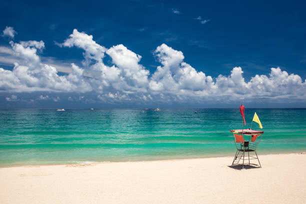 istock tropical beach. Sanya, Hainan island, China. 961344470