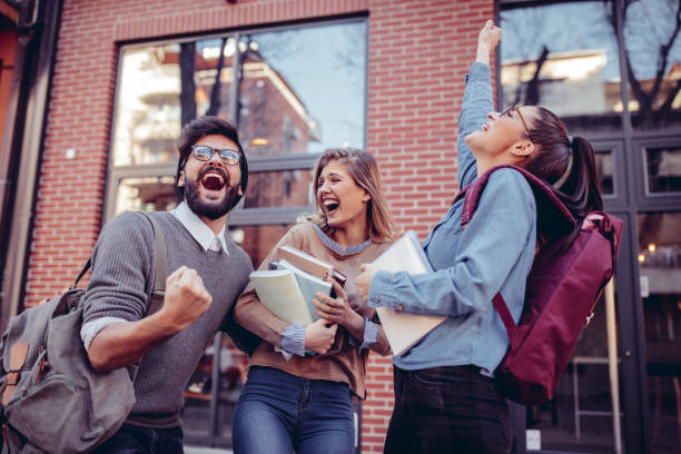istock When you find out you passed the exam 961357088