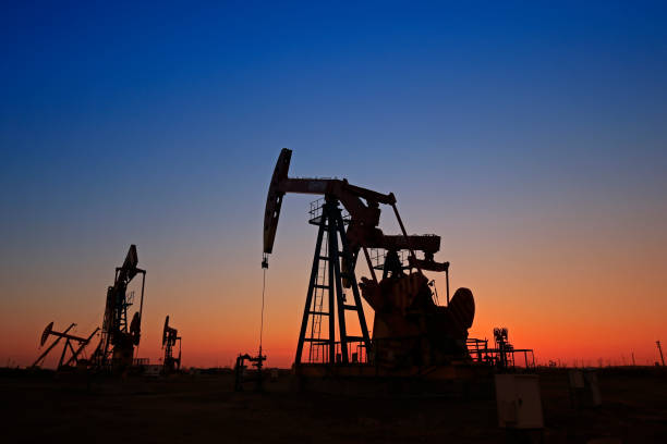 istock The oil pump, industrial equipment 961360880