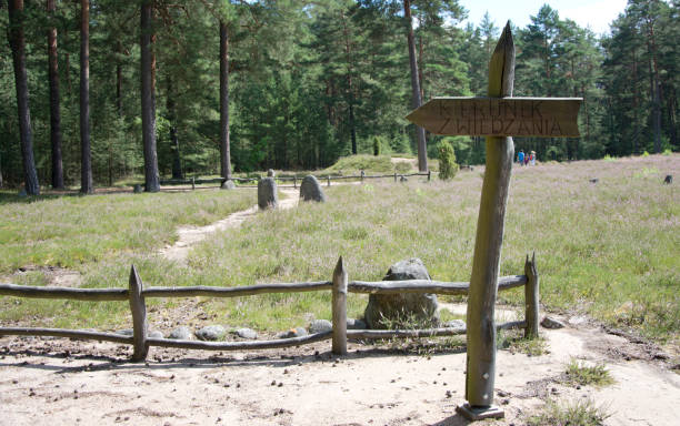 istock tourist wood  sign or mark (path direction) 961374262