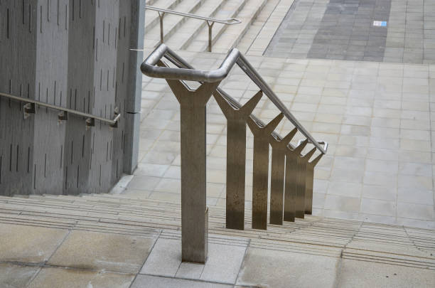 istock Iron railings and stairs 961421720