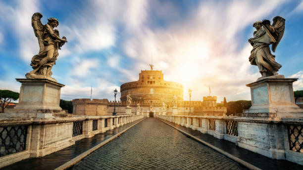 istock Castel Sant Angelo in Rome , Italy 961426896