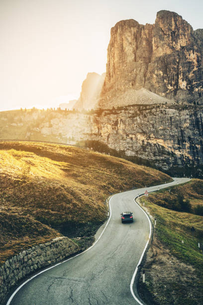 istock Mountain Road Highway of Dolomite Mountain - Italy 961426992