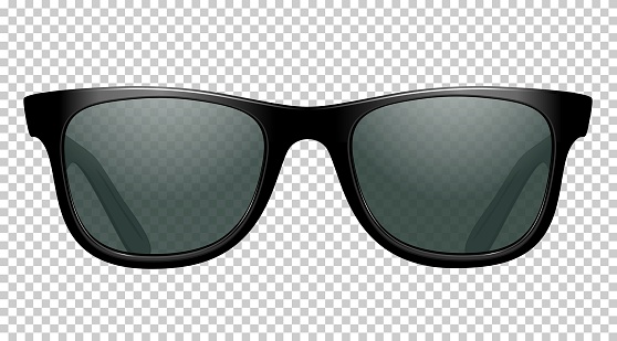 sun glasses vector illustration realistic