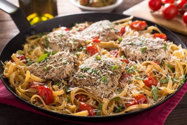 istock Chicken Fettuccine 961441010