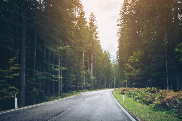 istock Mountain Road Highway of Dolomite Mountain - Italy 961462418
