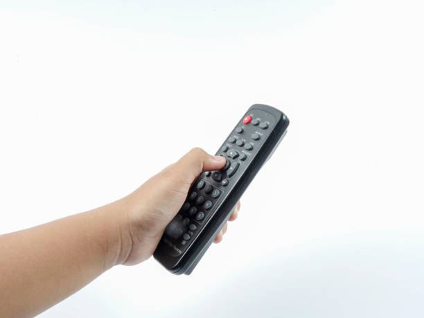 istock Cropped Hand Holding Smart Phone Against White Background 961465980