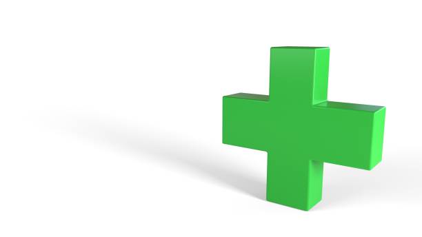 istock Medicine symbol on a white background, 3d rendering 961470378