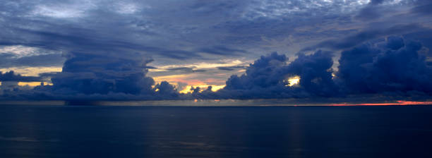 istock Thunderstorm Over the Atlantic Ocean at Sunrise 961495924