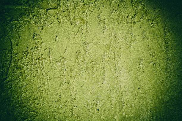 istock Plaster concrete texture, stone surface, rock cracked background for postcard 961505816