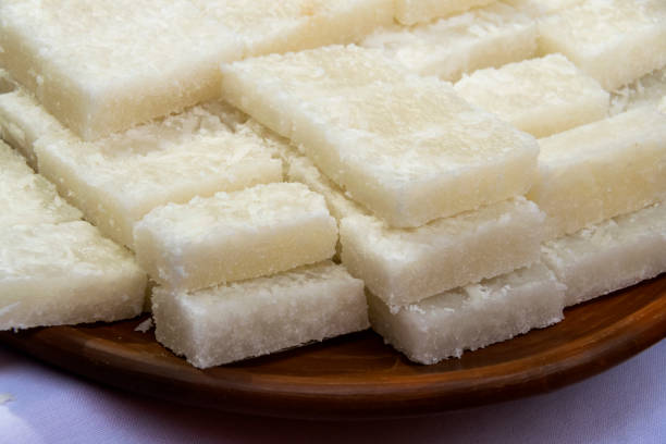 istock typical candy coconut of Guatemala, central America. 961515450