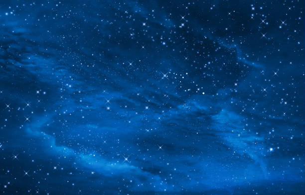 istock starry in the night sky background,abstract 961520082