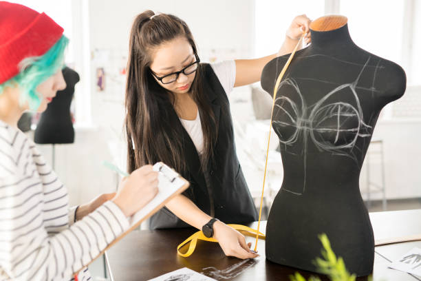 istock Two Creative Young Women Working in Atelier 961524512