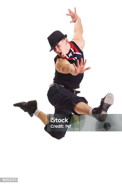 Aggressive Jump Stock Photo - Download Image Now - Adolescence, Adult, Adults Only