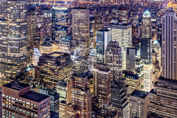 istock Aerial view of Manhattan skyscrapers 961529078