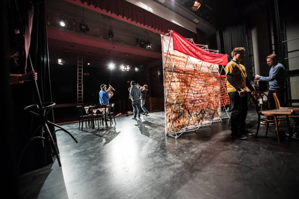 istock Preparing Scenography On Theater Stage 961546574