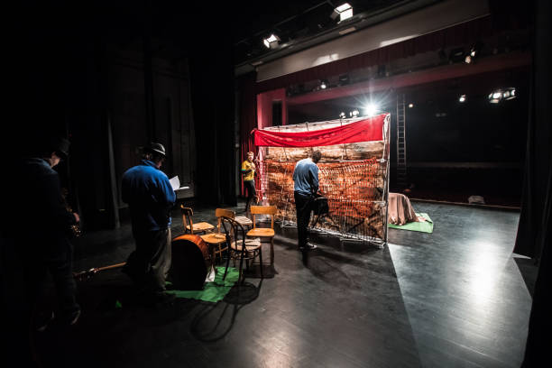 istock Preparing Scenography On Theater Stage 961547410