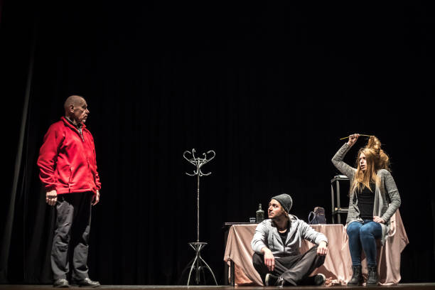 istock Group of Actors on Stage During Theatrical Performance 961551062