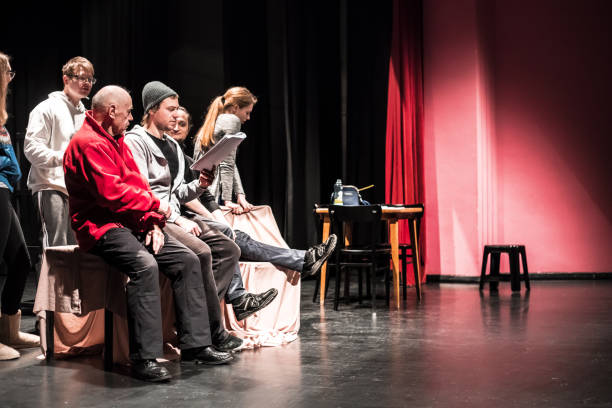 istock Group of Actors on Stage During Theatrical Performance 961551154