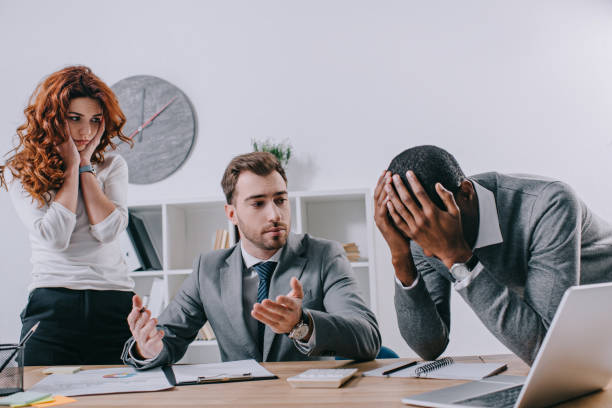 istock Upset business colleagues 961552248