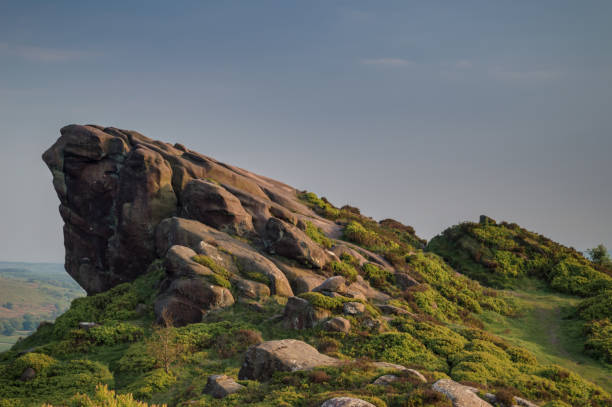 istock Gritstone outcrops at Ramshaw Rocks 961554102