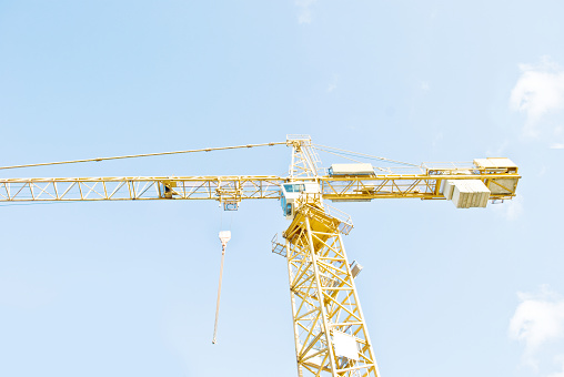 Crane On A Construction Site