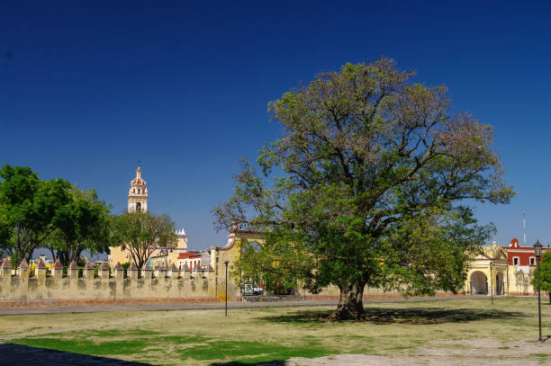 istock Saint Gabriel Archangel friary (Convento de San Gabriel), Cholula, Puebla, Mexico 961557728